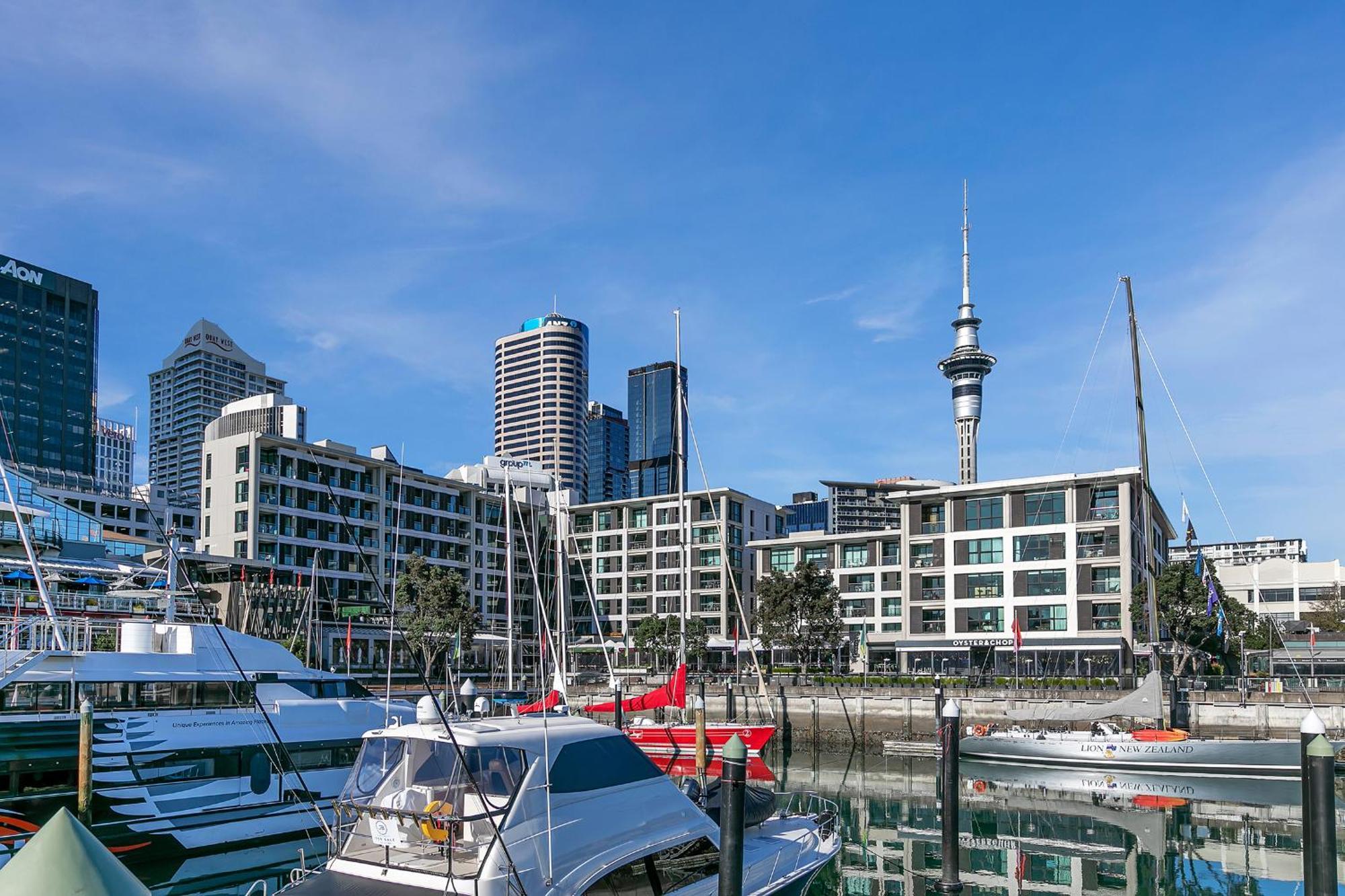 Sophisticated Spacious Apt W Stunning Harbour View Auckland Esterno foto